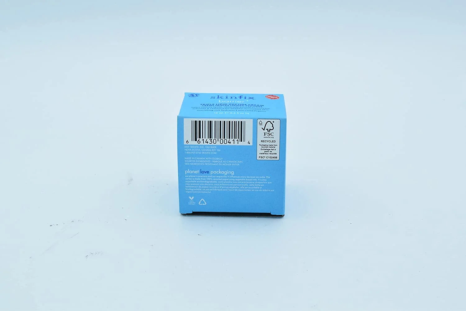 Barrier+ Triple Lipid-Peptide Mini Cream 0.5Oz/15Ml New with Box