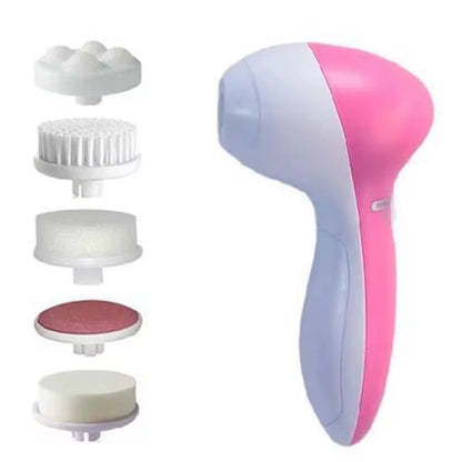 Face Beauty Electric Facial Cleaning Brush Facial Exfoliator, Sonic Vibration Rotating Facial Cleanser, Skincare Tools